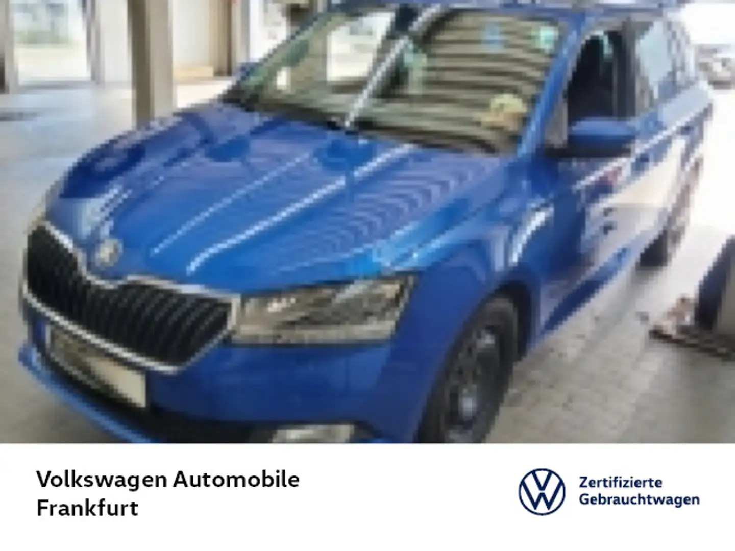 Skoda Fabia Combi 1.0 TSI Best of OPF Blau - 1