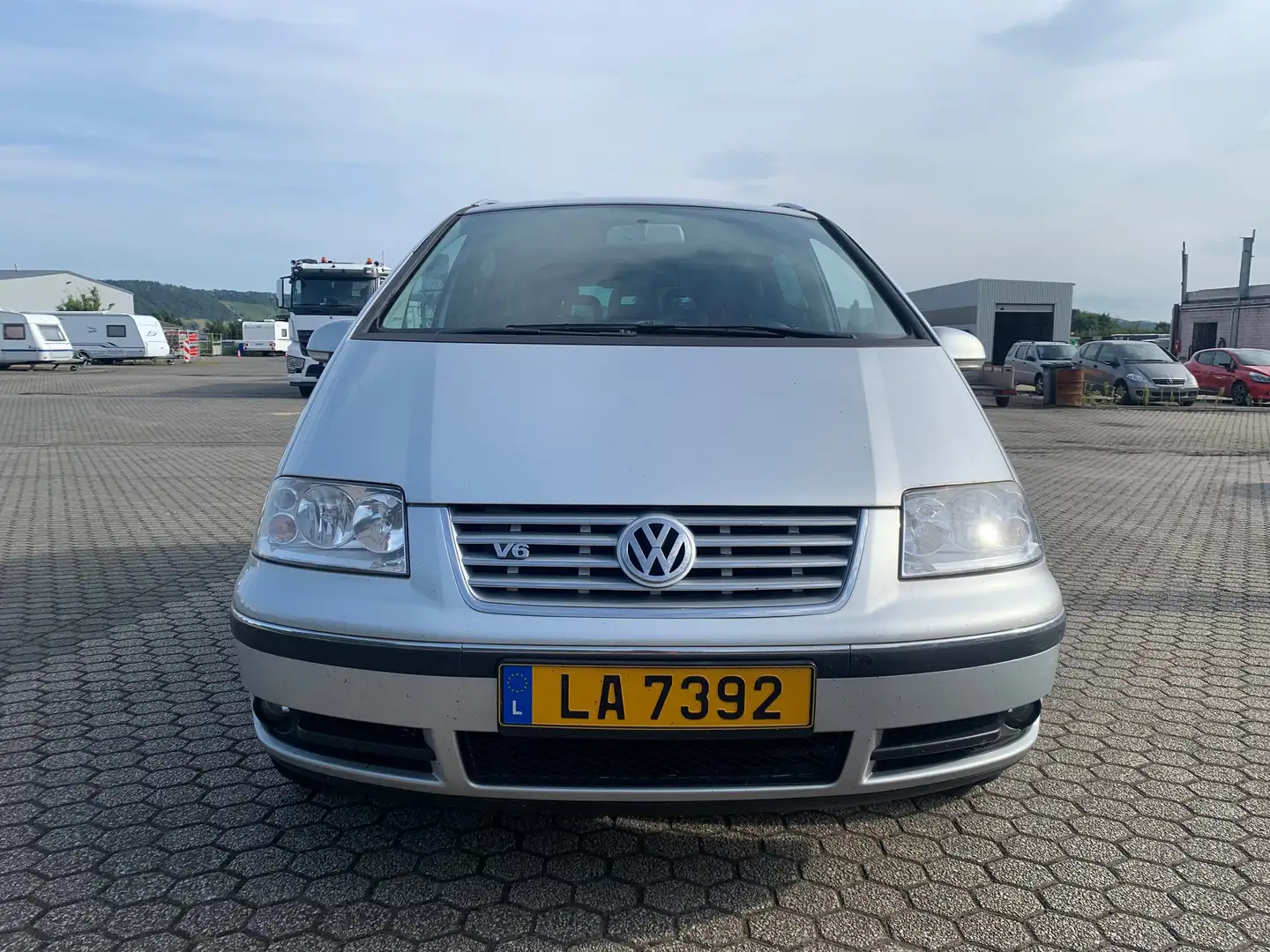 Volkswagen Sharan Sportline V6 4Motion Grau - 1