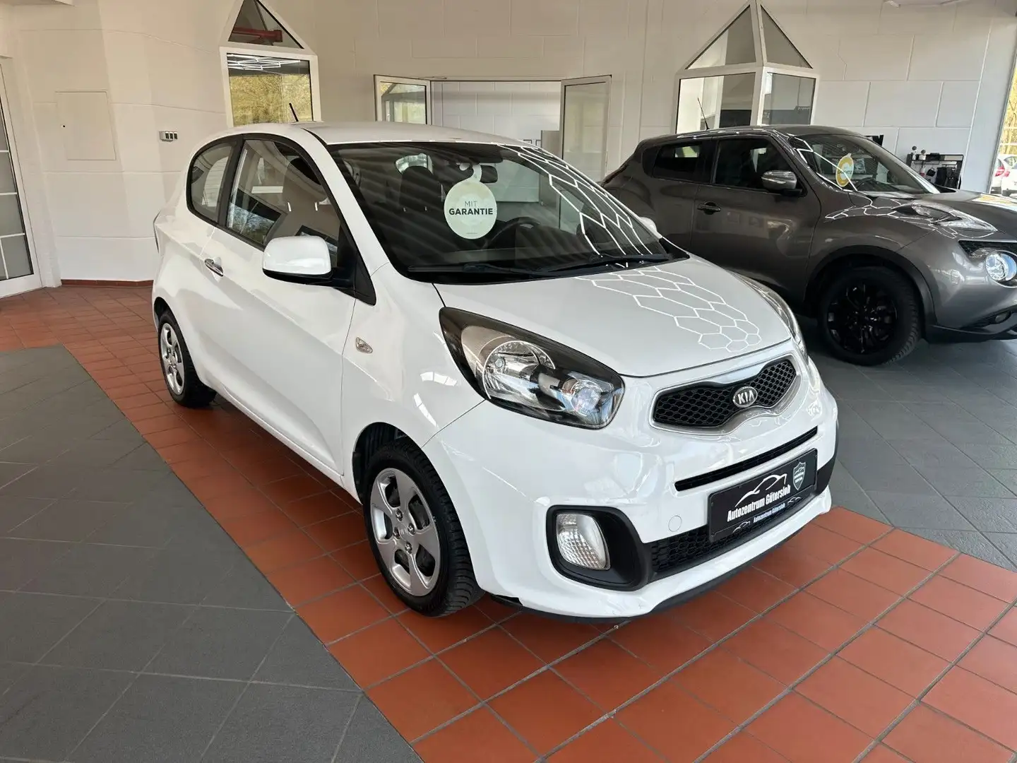 Kia Picanto Edition 7 * 1.Hand / Klima / Garantie * Blanc - 2