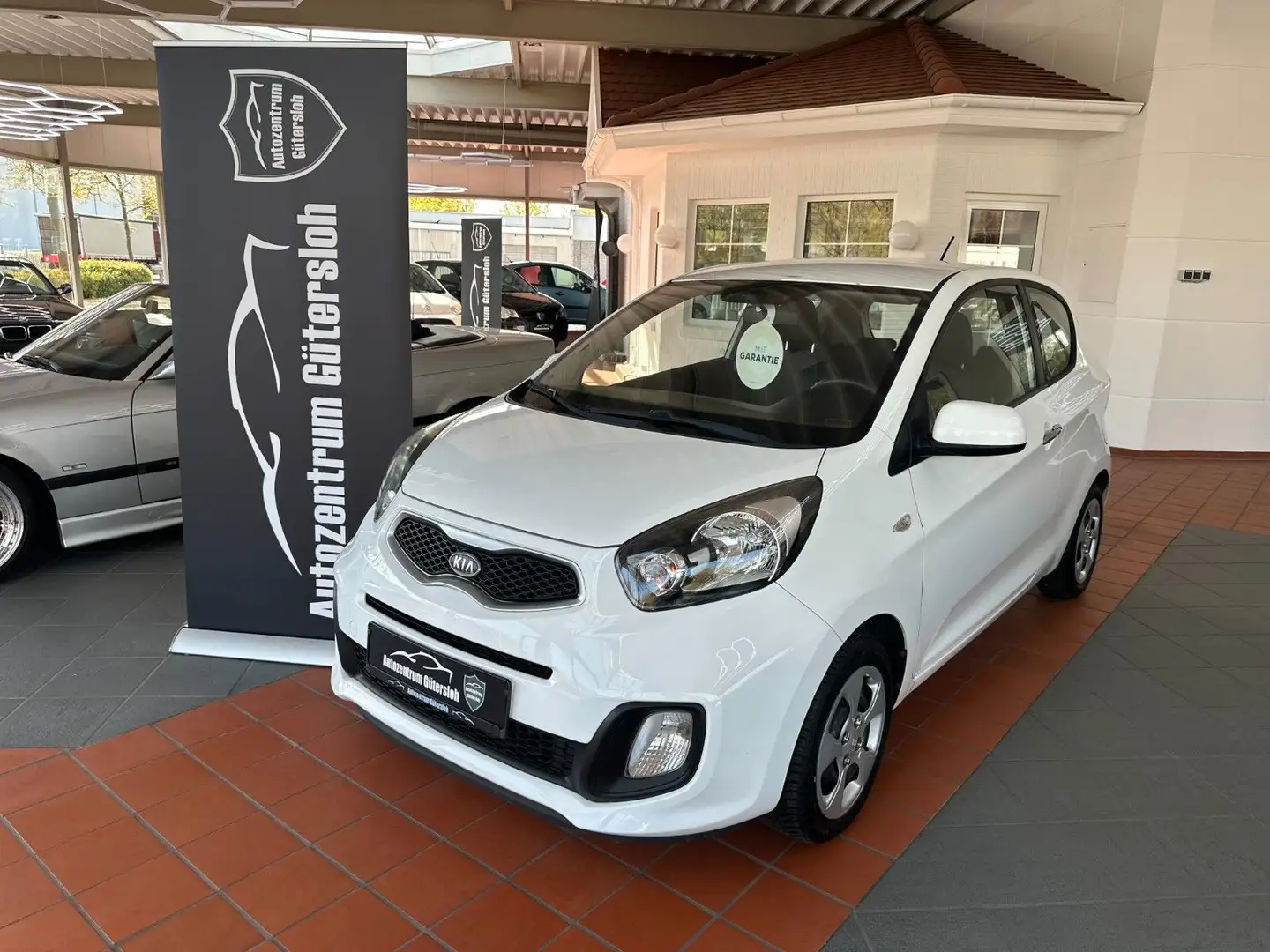 Kia Picanto Edition 7 * 1.Hand / Klima / Garantie * Blanc - 1