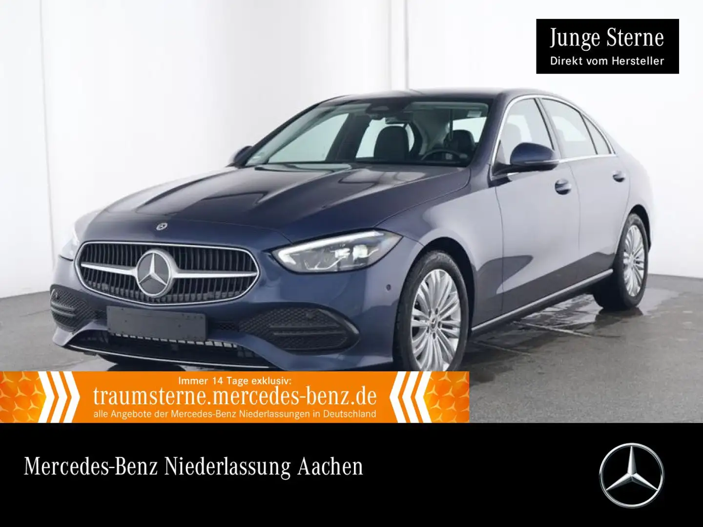 Mercedes-Benz C 220 d AVANTG+AHK+LED+KAMERA+TOTW+KEYLESS+9G Azul - 1
