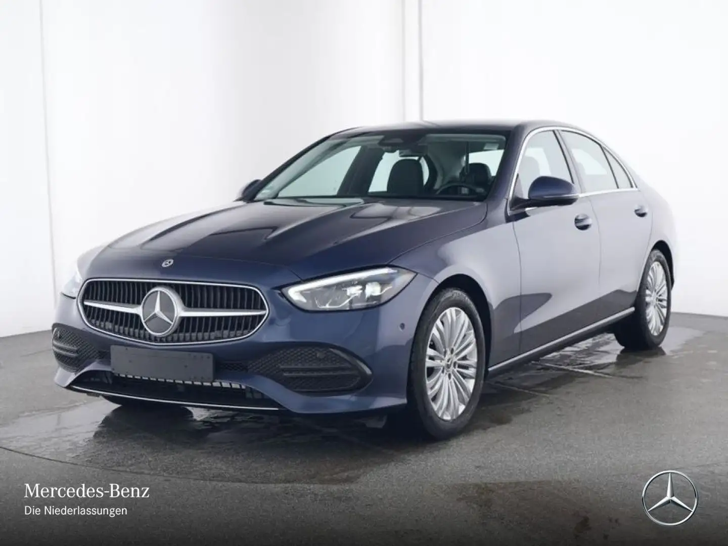 Mercedes-Benz C 220 d AVANTG+AHK+LED+KAMERA+TOTW+KEYLESS+9G Azul - 2