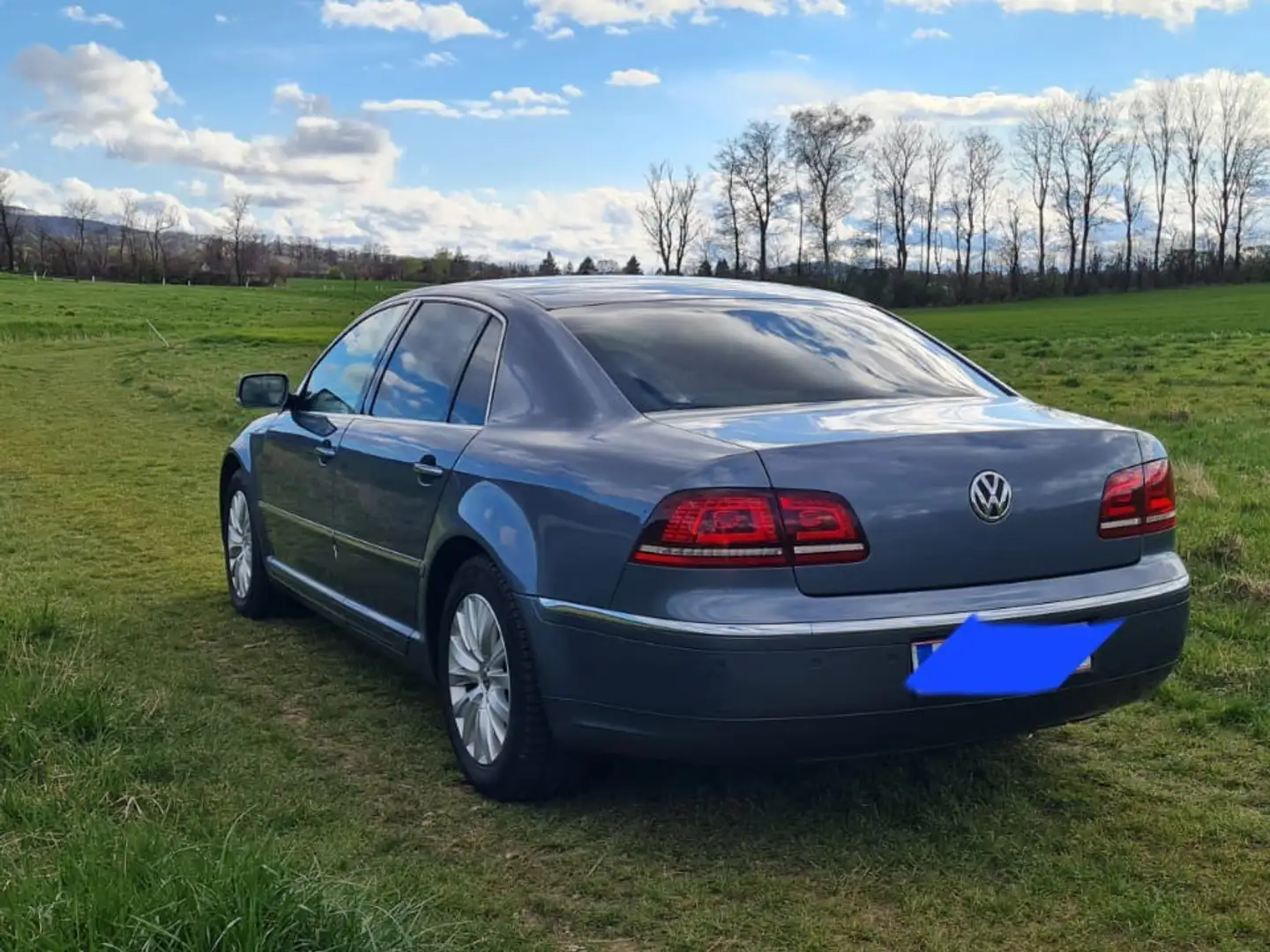 Volkswagen Phaeton V6 TDI Modrá - 1