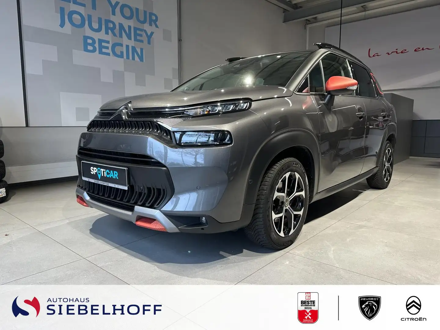 Citroen C3 Aircross Shine PureTech 110 Gri - 2