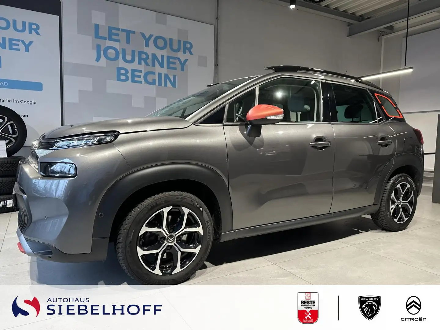 Citroen C3 Aircross Shine PureTech 110 Gri - 1