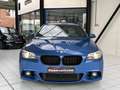 BMW 520 dA *PACK M*XENON*TOIT*CUIR*GPS*CAMERA*JANTE*EURO6* Bleu - thumbnail 8