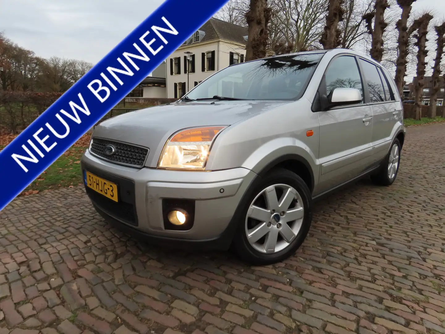 Ford Fusion 1.6-16V Futura Automaat Climatecontrol Pdc Bleutoo Gris - 1