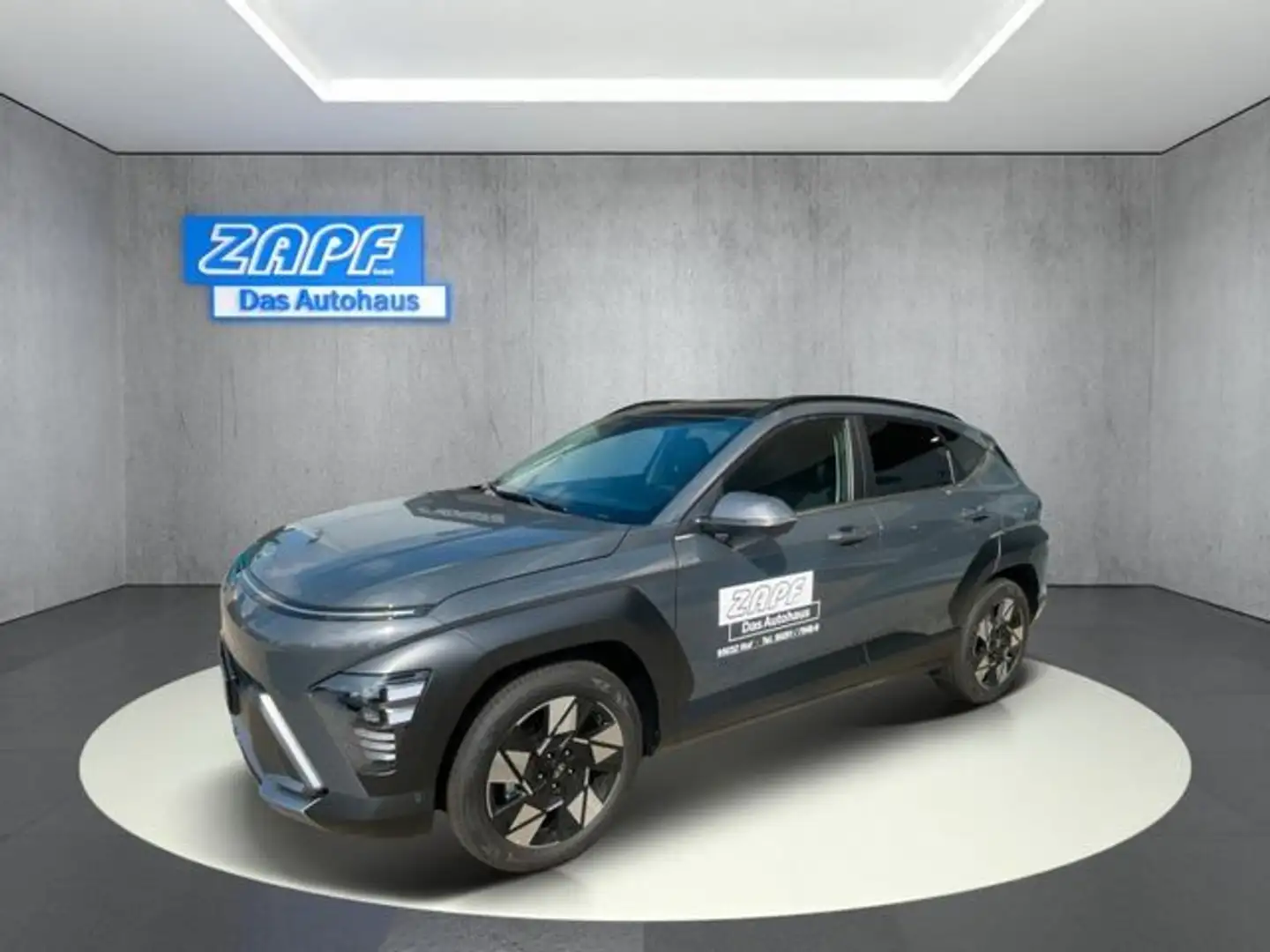 Hyundai KONA 1.6 T-GDI DCT 2WD PRIME AHK Gris - 1
