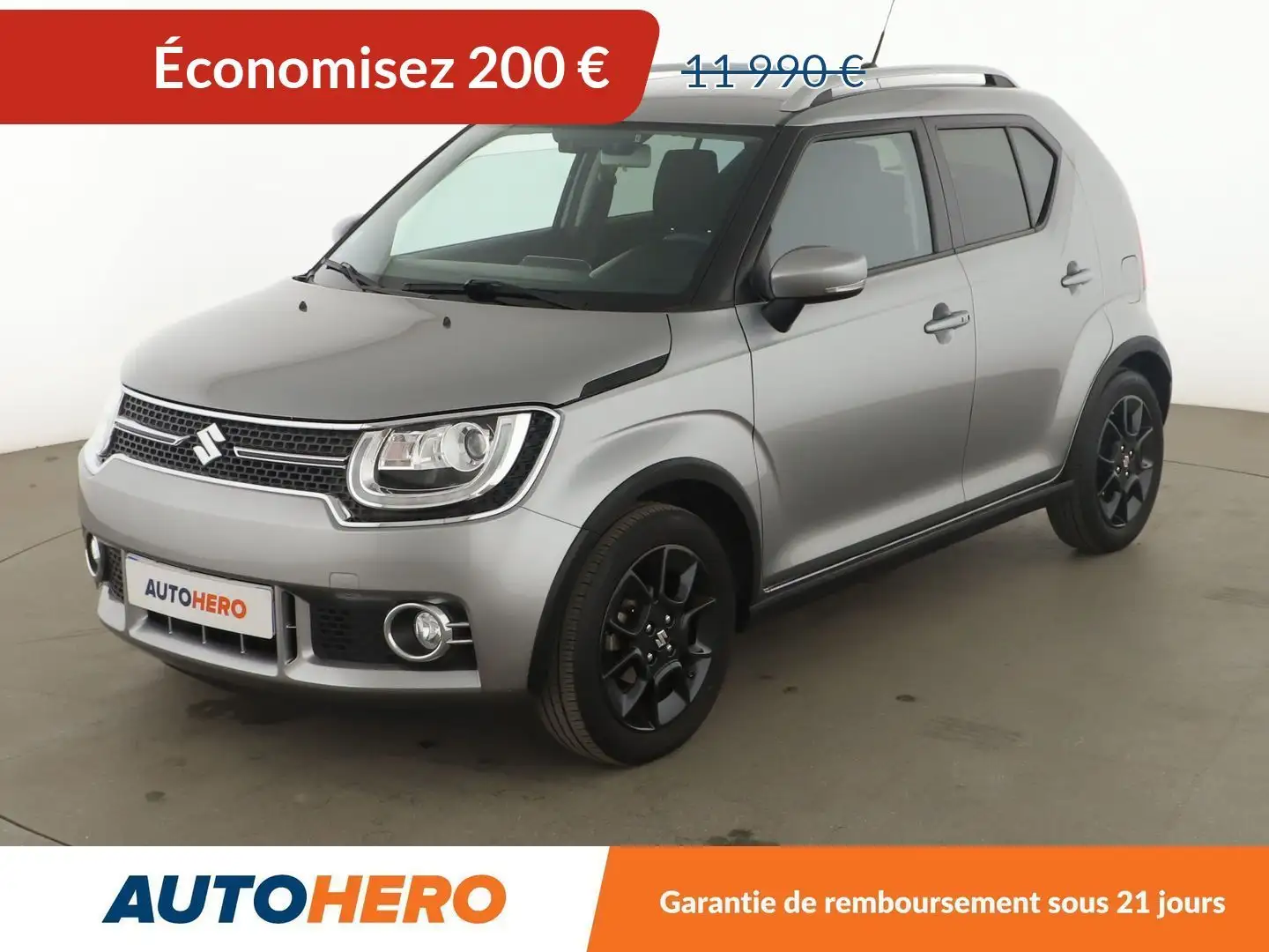 Suzuki Ignis 1.2 DualJet Hybrid SHVS Pack Gris - 1