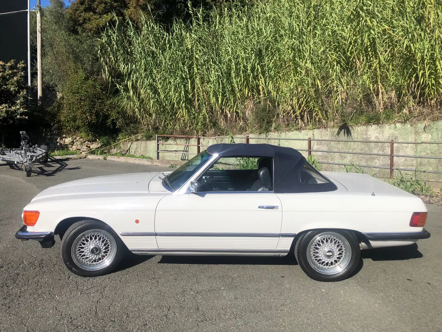 Mercedes-Benz SL 380 Roadster White - 2