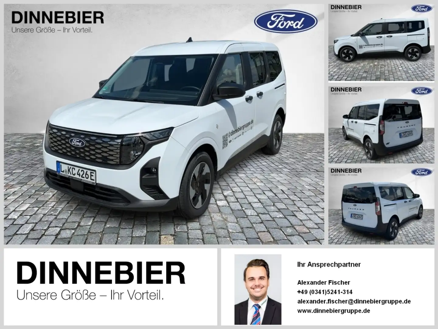 Ford Tourneo Courier Trend 100 kW Fehér - 1