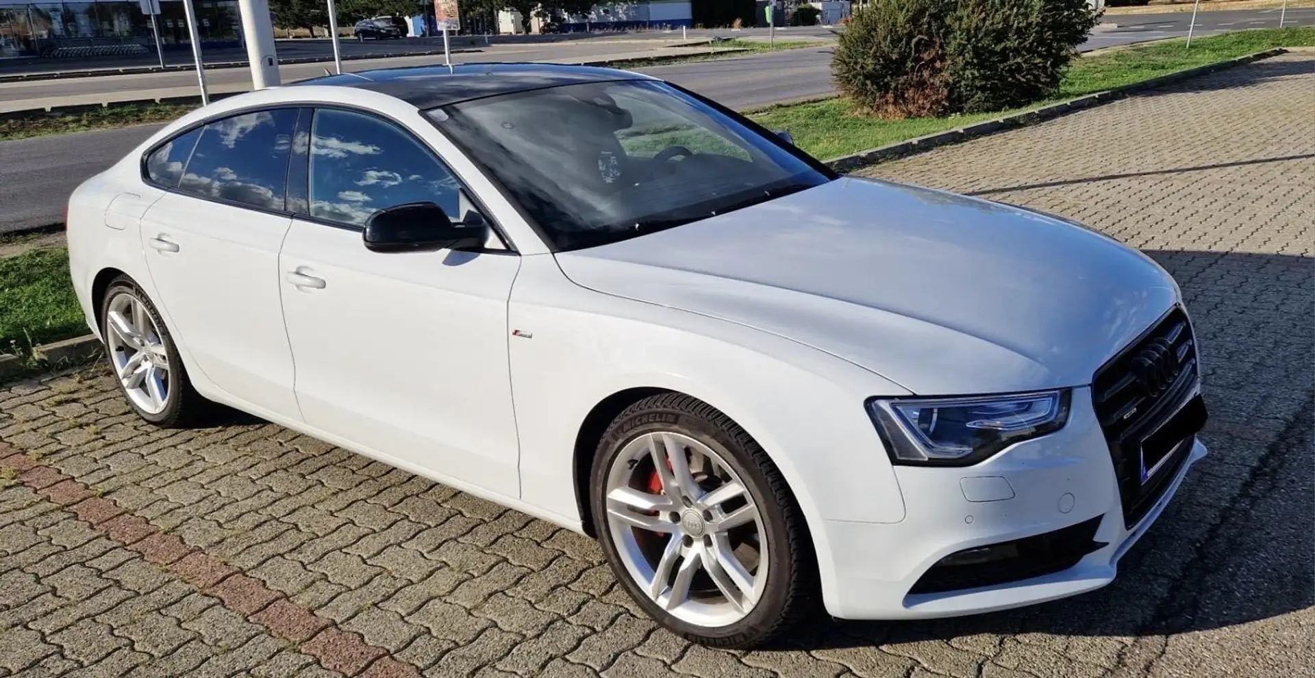 Audi A5 3.0 TDI Sportback 3xSline Quattro DPF S tronic Weiß - 2