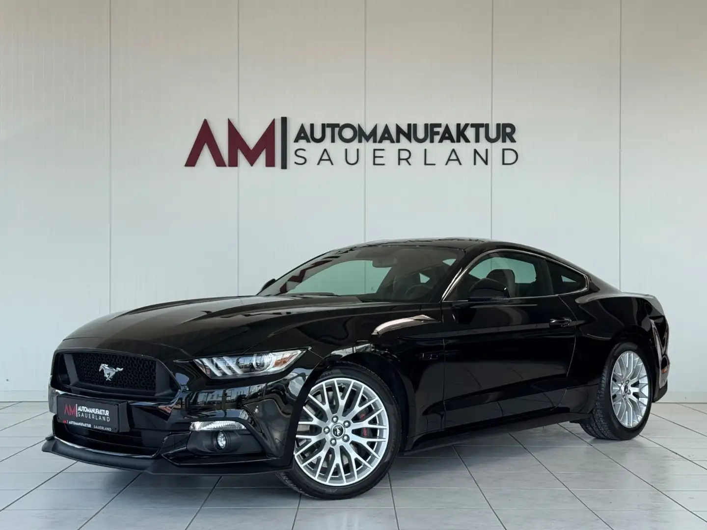 Ford Mustang GT Coupe*Automatik*Shaker*2.Hand*Deutsch Nero - 1