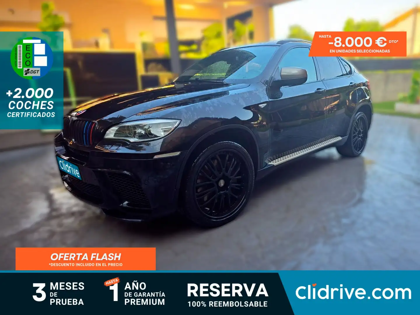 BMW X6 M50d Negro - 1