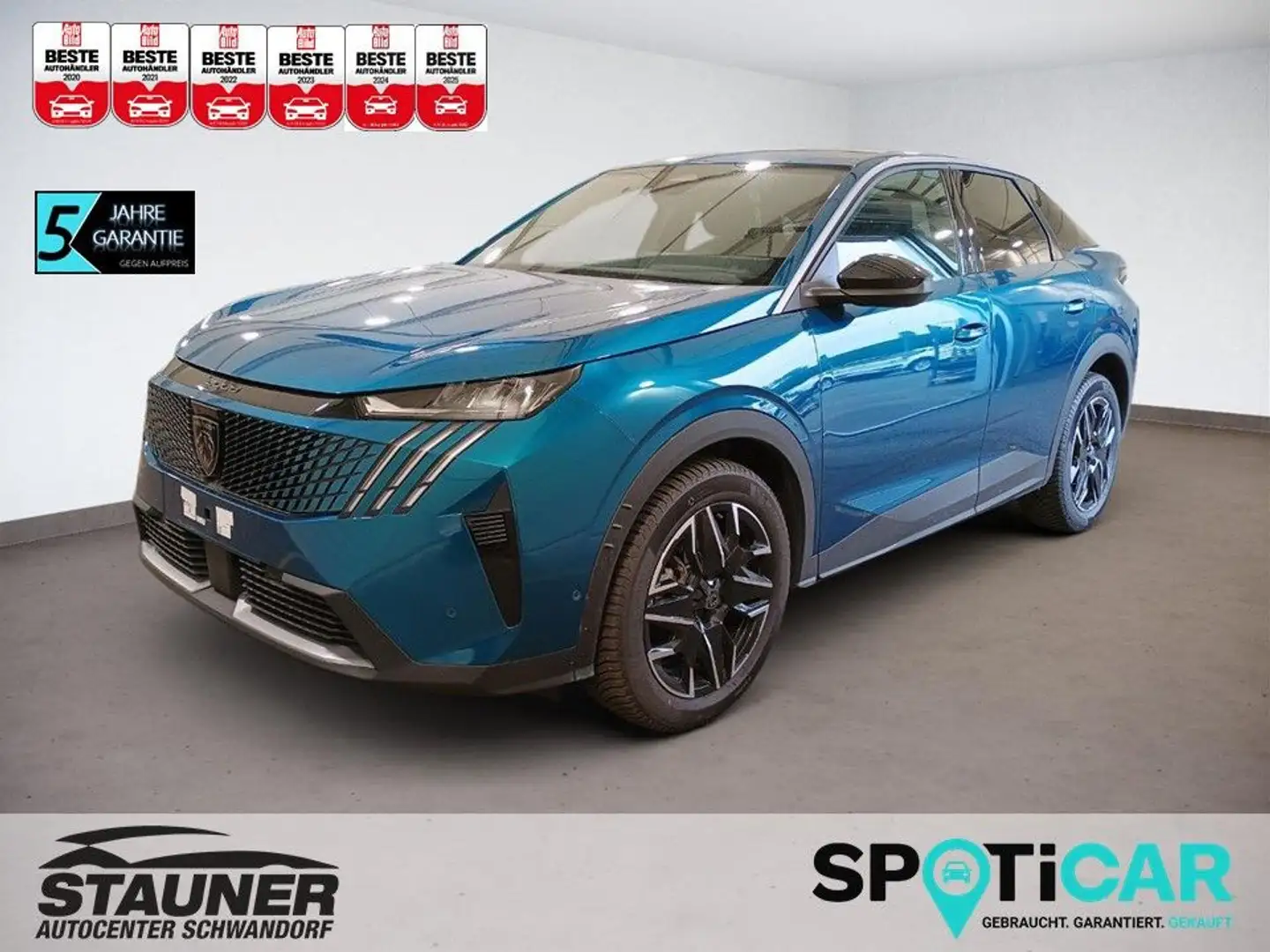 Peugeot 3008 NEUER 3008 Allure Hybrid e-DSC6 *SHZ*10"TOUCH* Blau - 1
