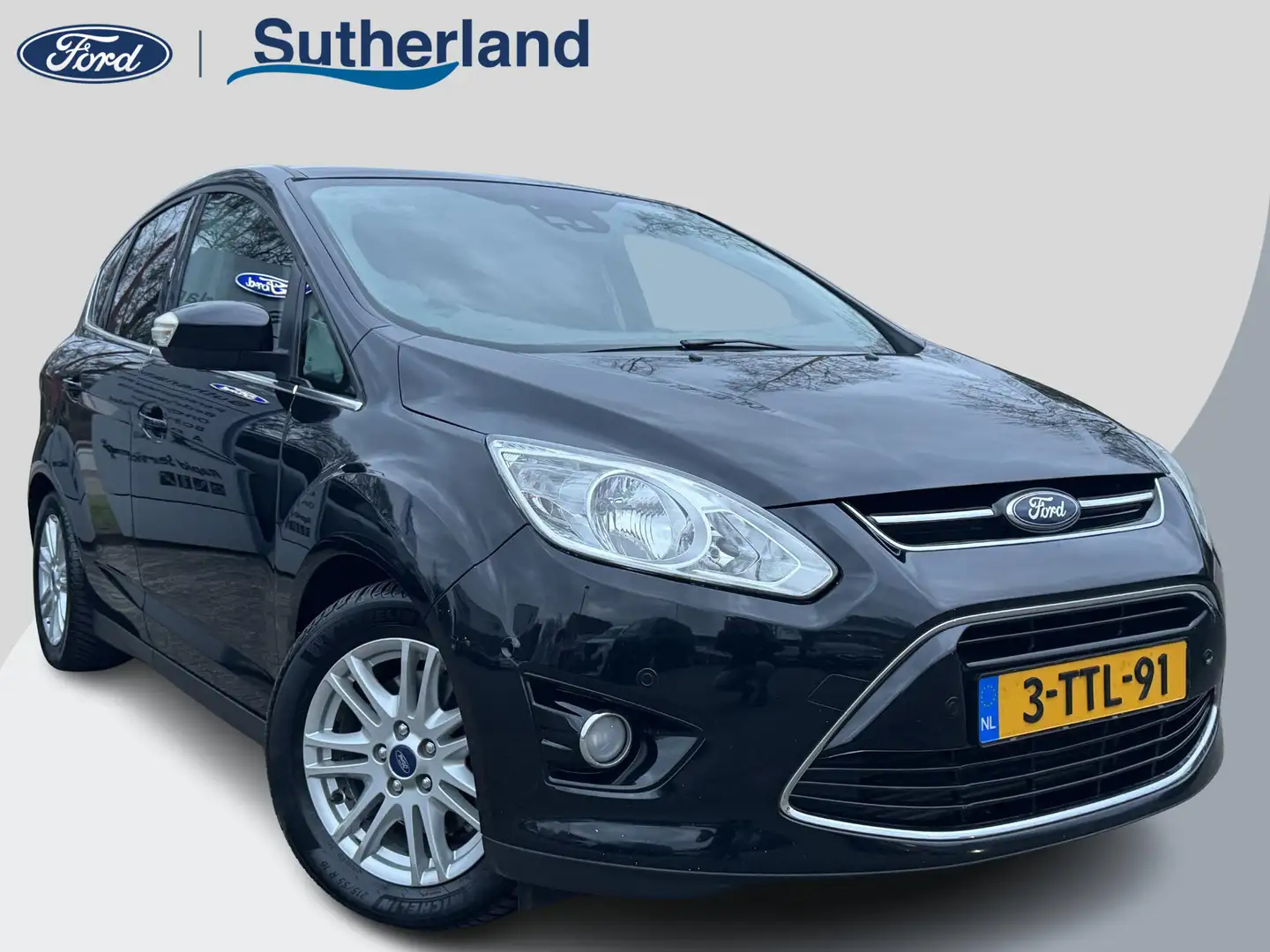 Ford C-Max 2.0 TDCi Titanium 115pk Automaat | Panorama dak | Zwart - 1