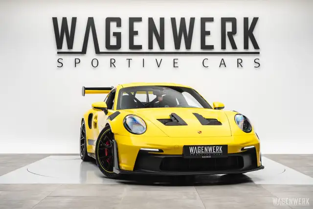 Porsche 992 GT3 RS PDK RACINGGELB CLUBSPORT 90LITER PDLS+ KAM Ansicht 1