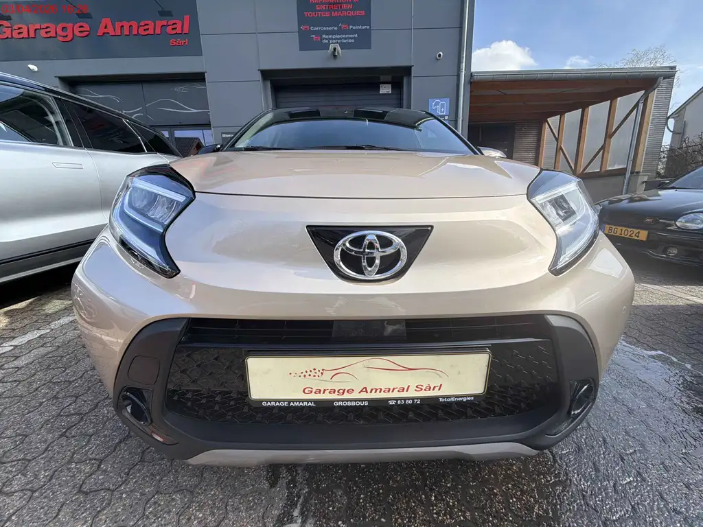 Toyota Aygo 2025 из Европы — купить под ключ