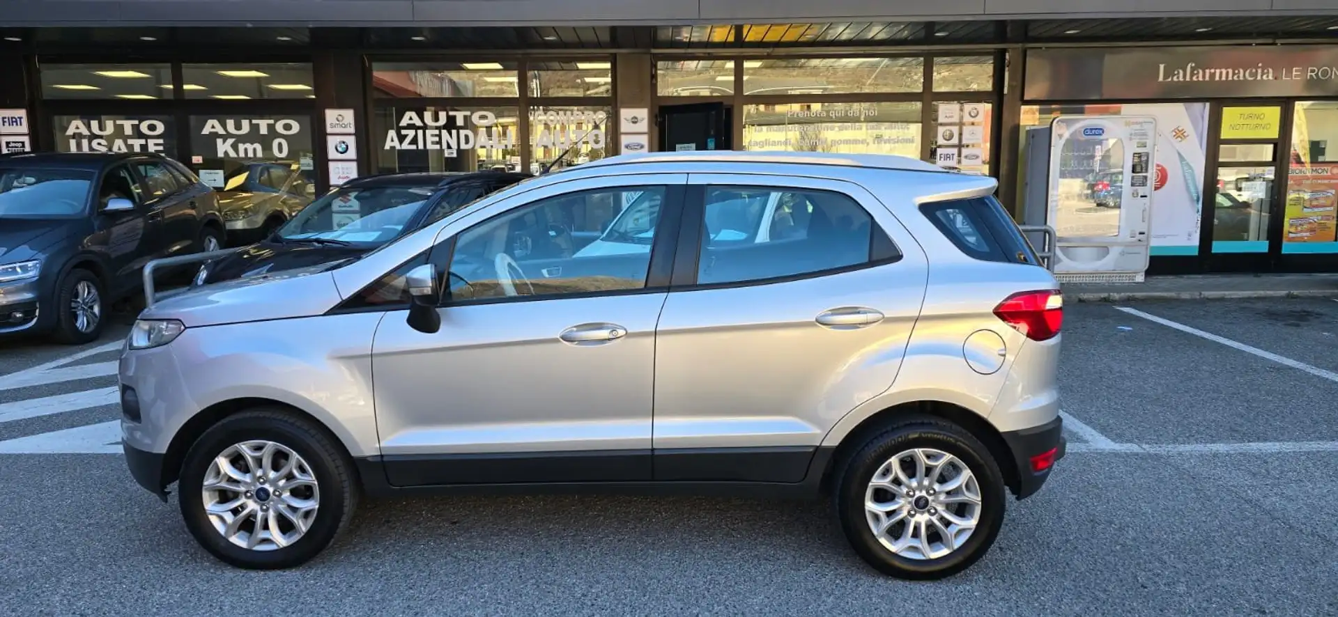 Ford EcoSport EcoSport 1.5 tdci Titanium 95cv--1 PROPRIETARIO-- Argent - 1