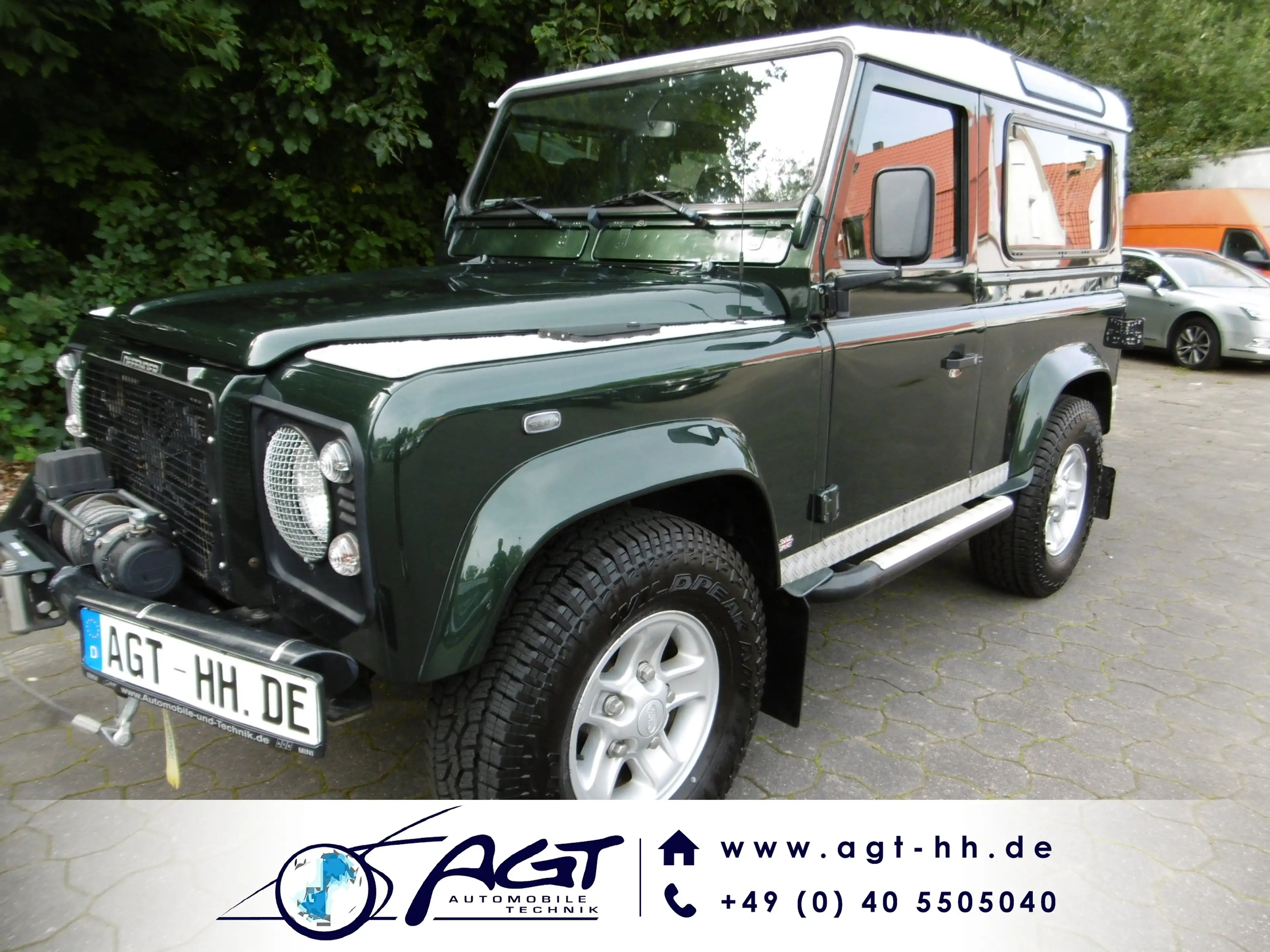 Land Rover Defender TD5 90 E StationWagon 6 Sitze Klima AHK