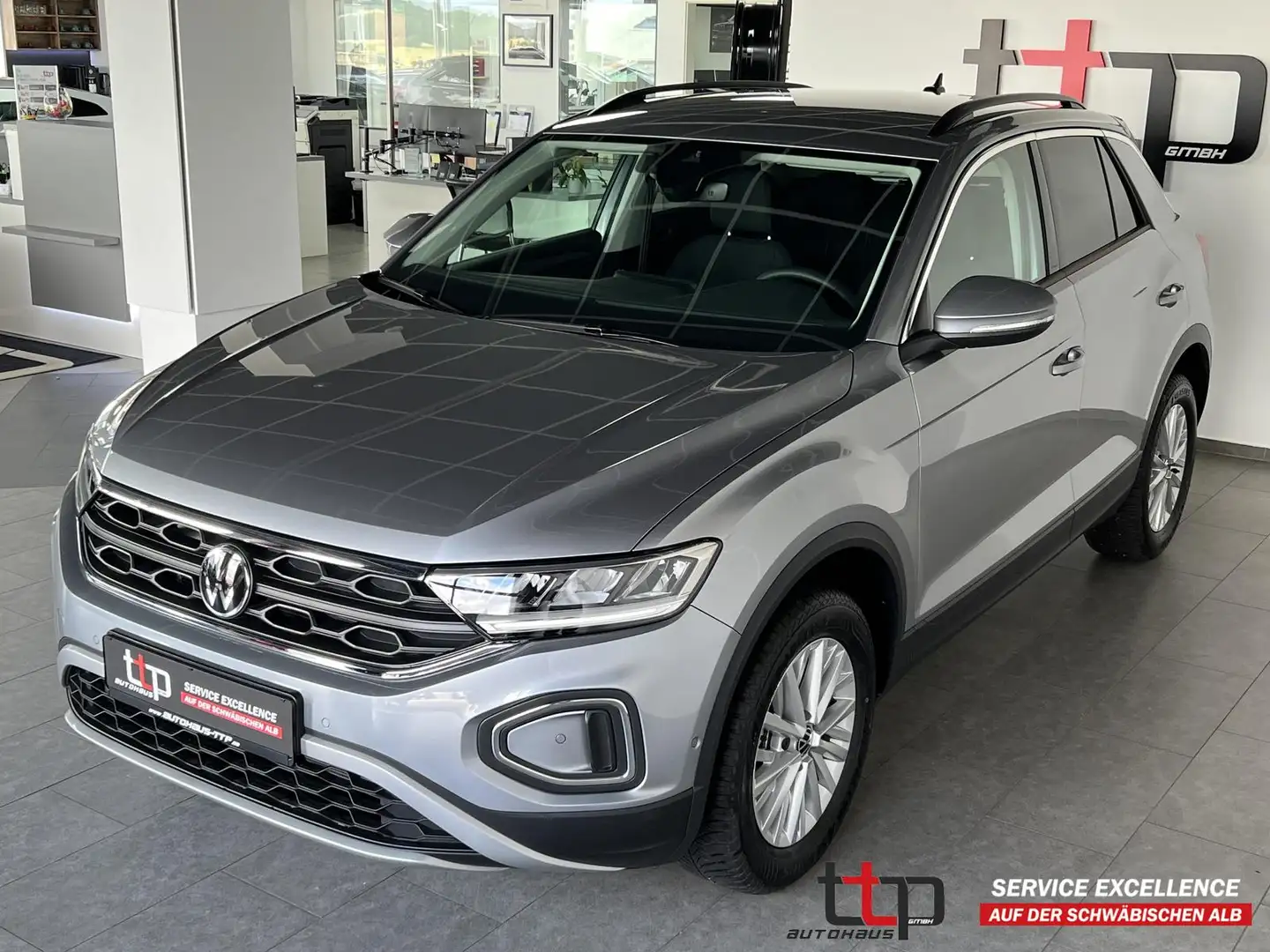 Volkswagen T-Roc 1.0 TSI Life 5-Jahre-GARANTIE R.Kamera LED Silber - 1