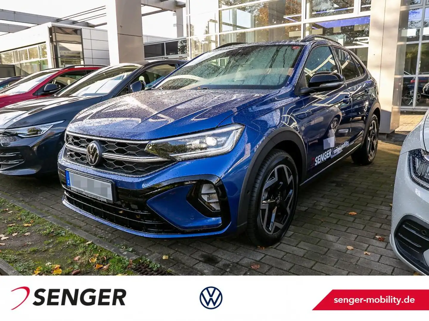 Volkswagen Taigo R-Line 1.0 TSI OPF DSG Digi Cockpit Matrix Blau - 1