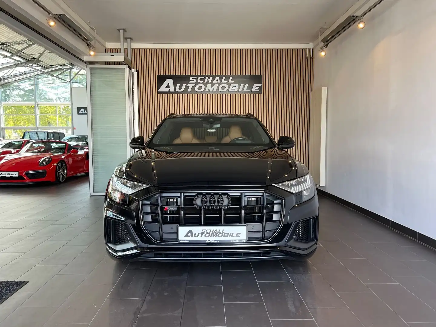 Audi SQ8 4.0TDI quatt *NAPPA/AHK/LUFT/SoftClo/HUD/B&O Schwarz - 2
