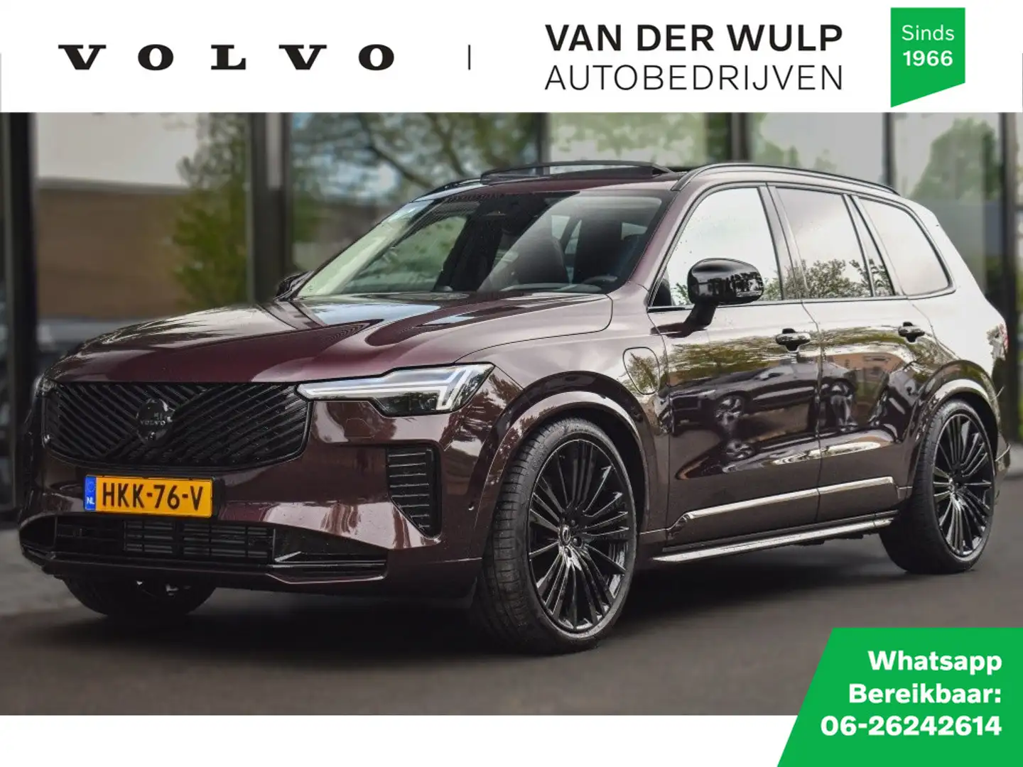 Volvo XC90 T8 455pk AWD Ultimate Dark | Heico-Sportiv | 22'' Hnědá - 1
