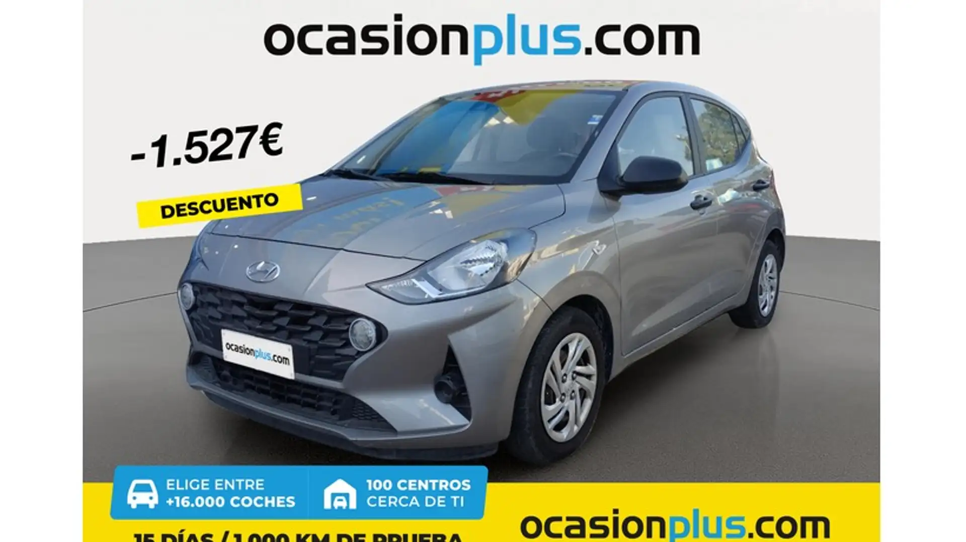Hyundai i10 1.0 MPI Essence Gris - 1