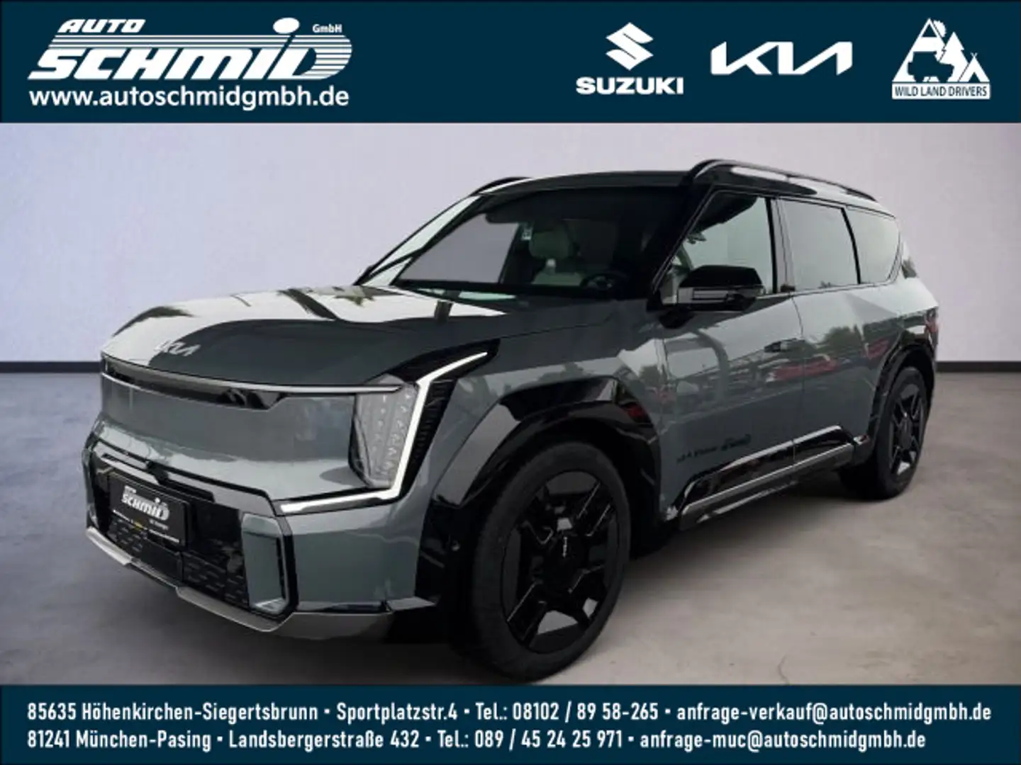 Kia EV9 AWD GTL RELAX GD Grün - 1