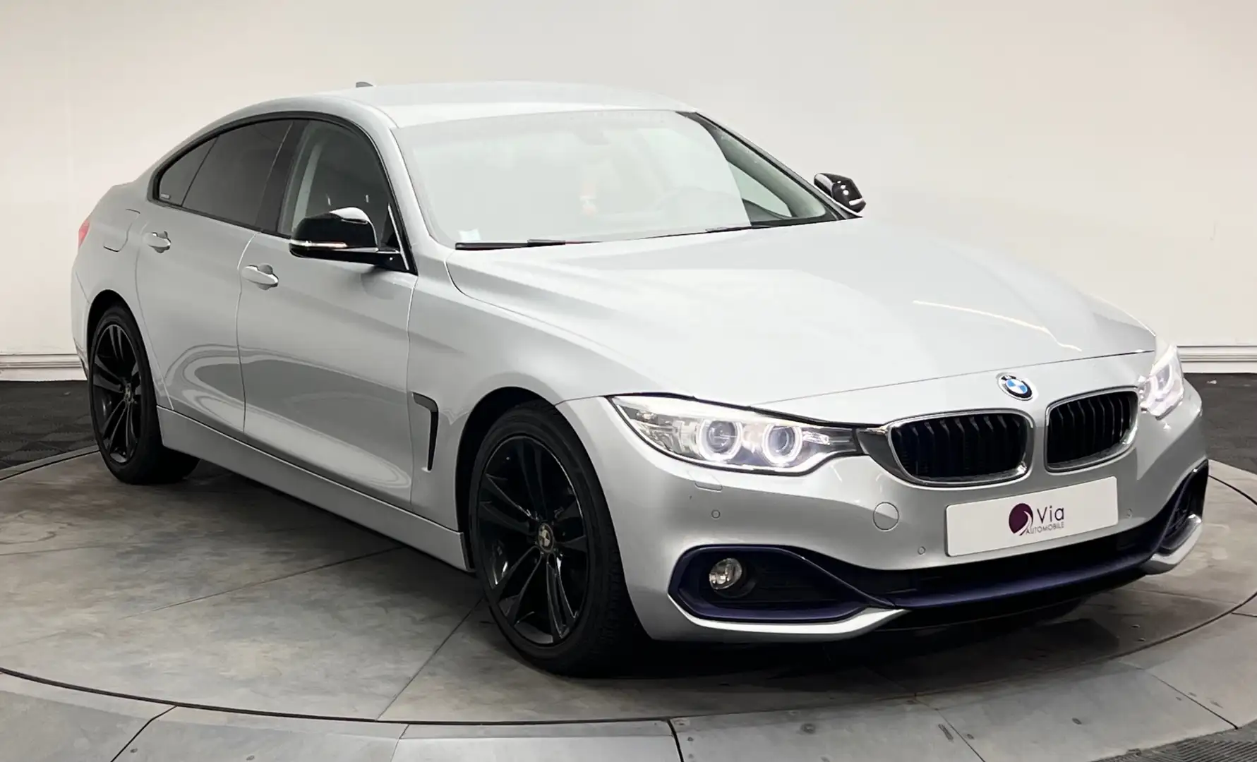 BMW 420 Gran Coupe 420d 184 ch Sport A - Caméra de recul Gris - 2