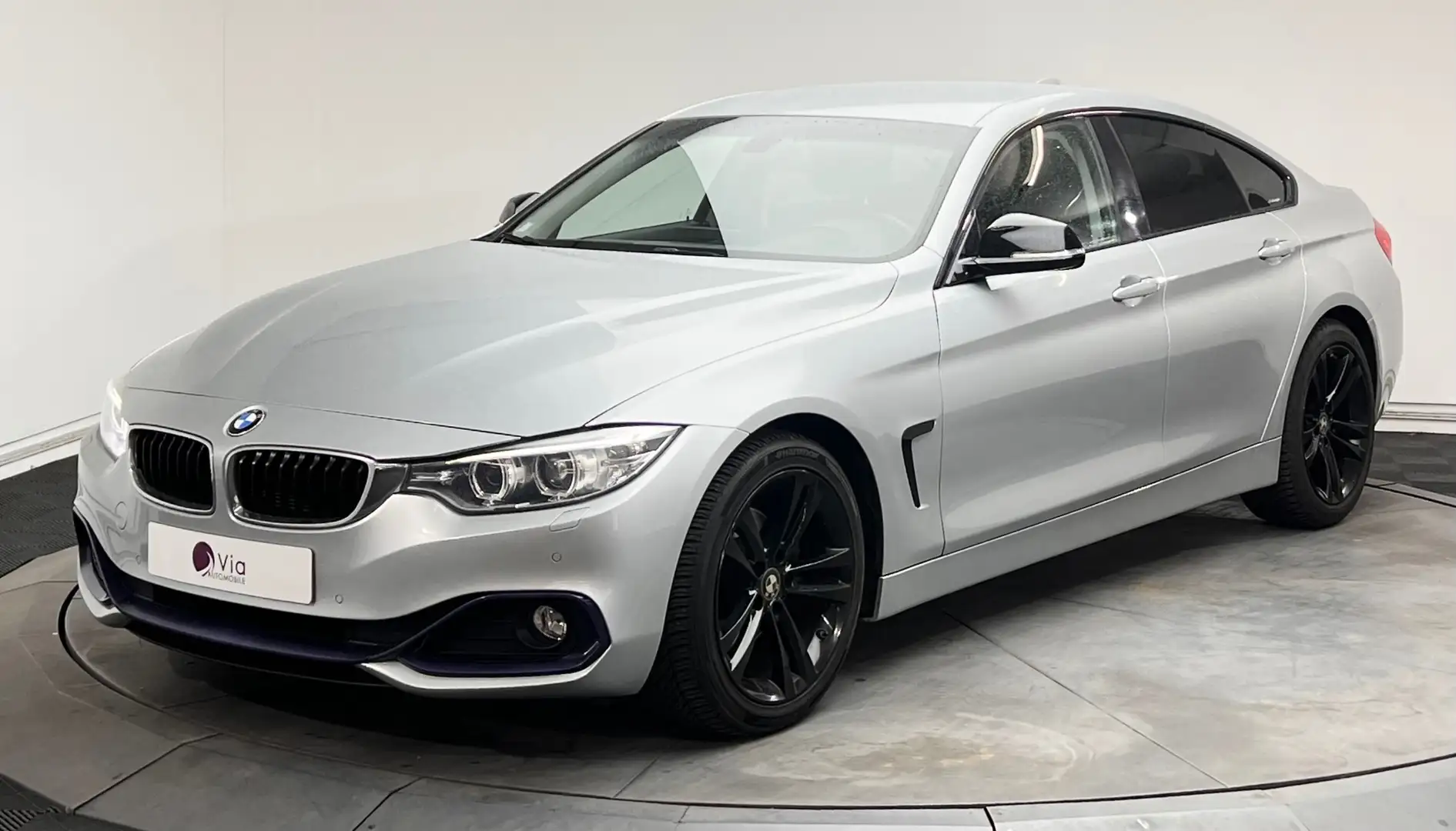 BMW 420 Gran Coupe 420d 184 ch Sport A - Caméra de recul Gris - 1