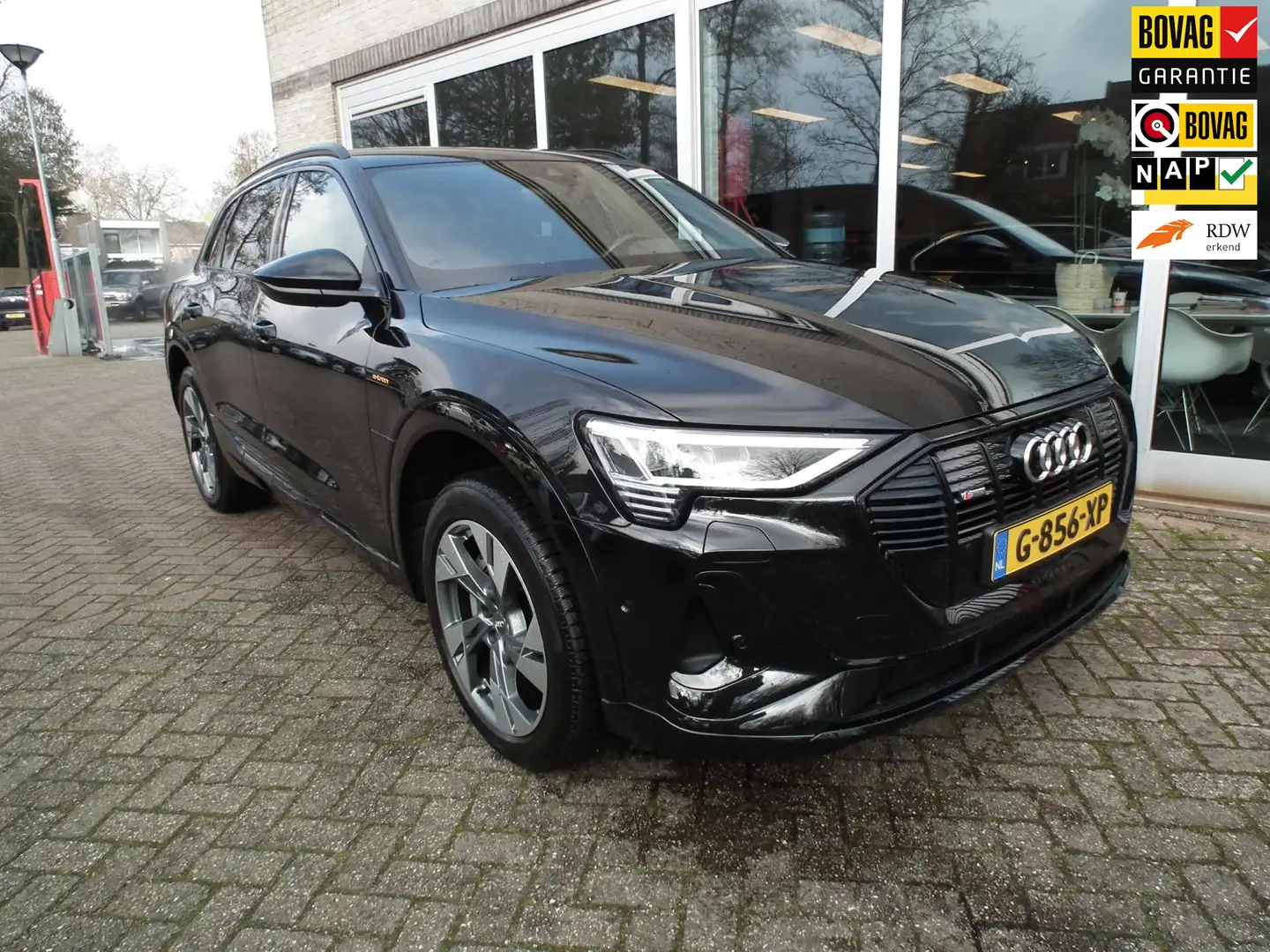 Audi e-tron E-tron 50 quattro Launch edition Black 71 kWh s-li Noir - 1