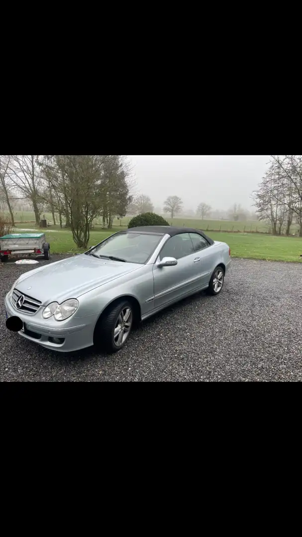 Mercedes-Benz CLK 200 Cabrio Kompressor Automatik Avantgarde Silver - 1