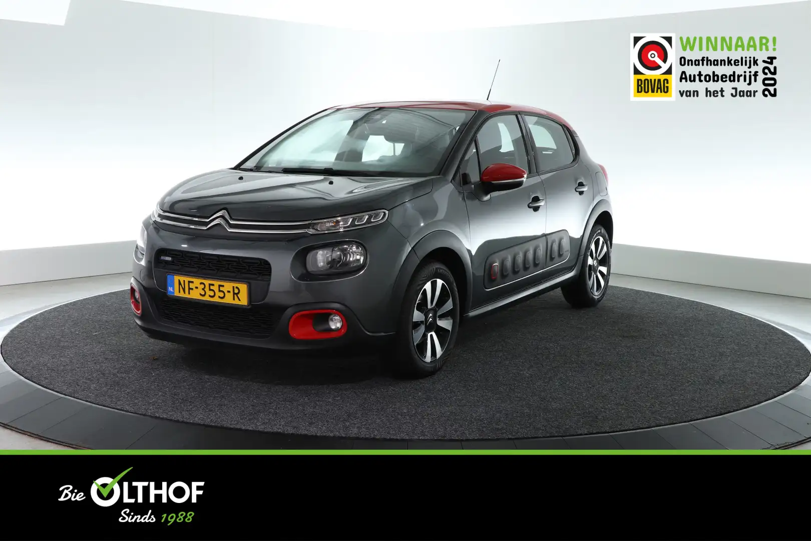 Citroen C3 1.2 PureTech S&S Shine | 110pk | CAMERA | CRUISE | Grijs - 1