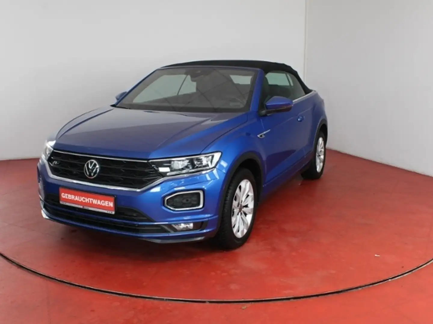 Volkswagen T-Roc Cabriolet R-Line 1.5TSI DSG 295,-ohne Anzahlung A Blau - 1