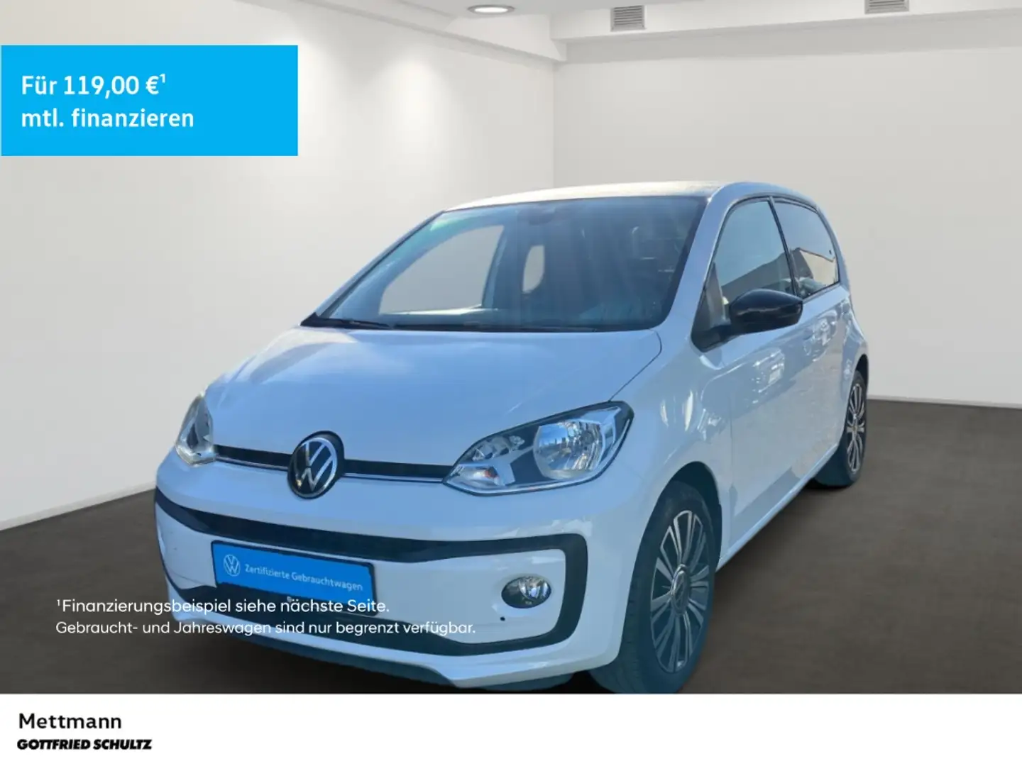 Volkswagen up! 1.0 MPI United KLIMA KAMERA SHZ PDC GRA Blanc - 1