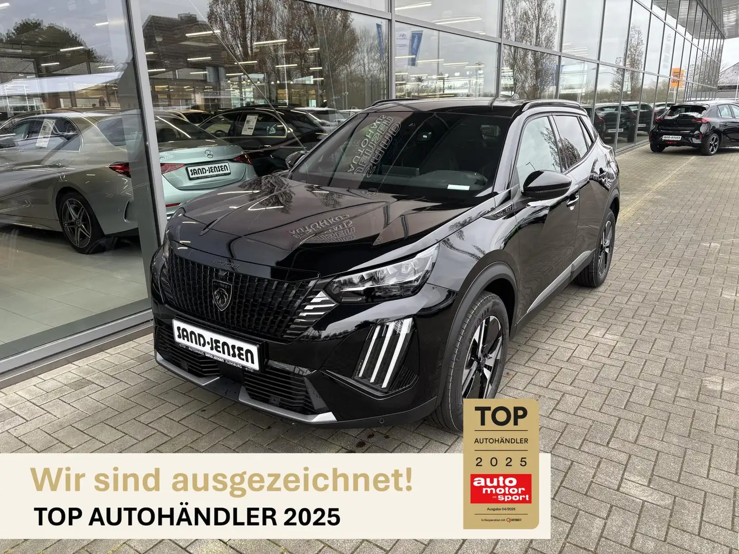 Peugeot 2008 GT 130 PT EAT Alcantara-Paket ACC Navi 360 Schwarz - 1