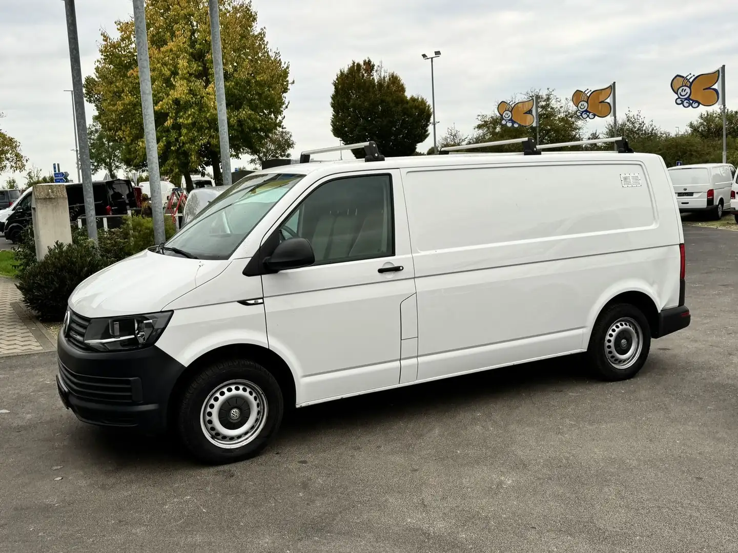 Volkswagen T6 Transporter Kasten 2.0TDI LR Klima*Werkstatt Weiß - 2