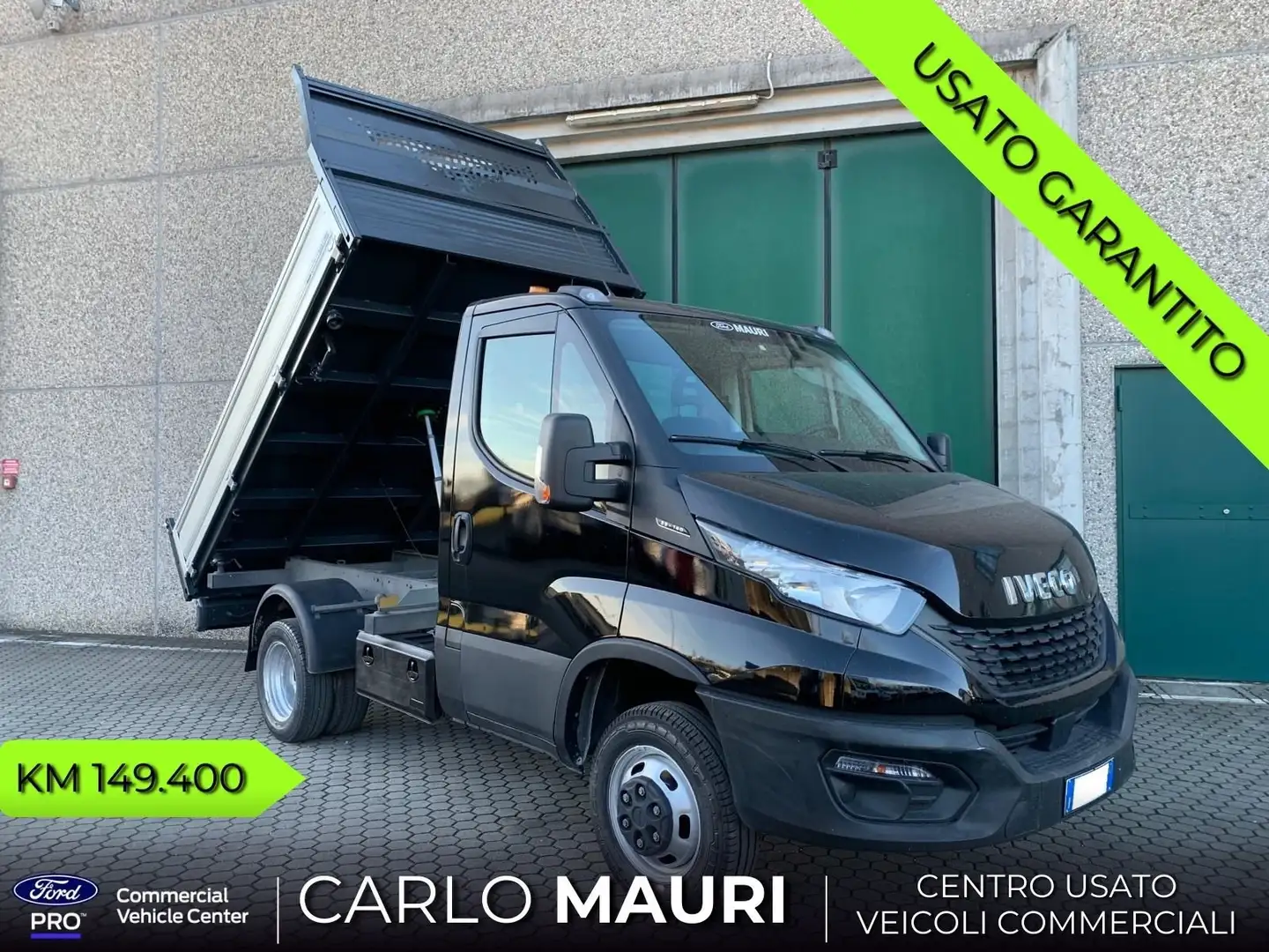 Iveco Daily 35c140 - 136TD Euro 6d, Ribaltabile Schwarz - 1