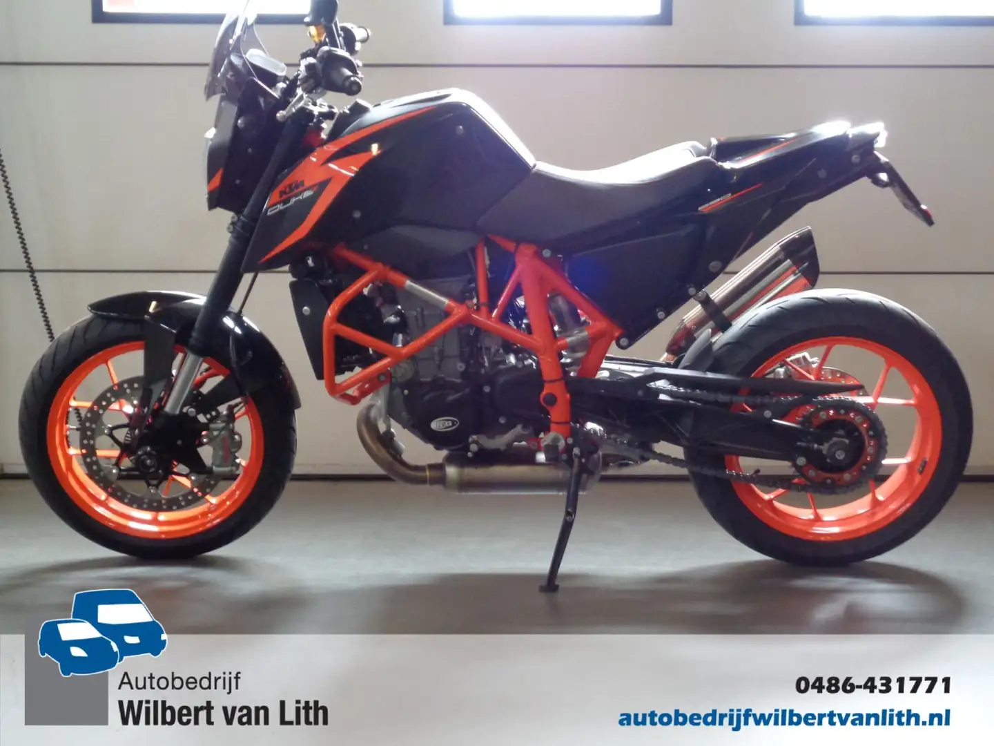 KTM 690 Duke R - btw motor Zwart - 1