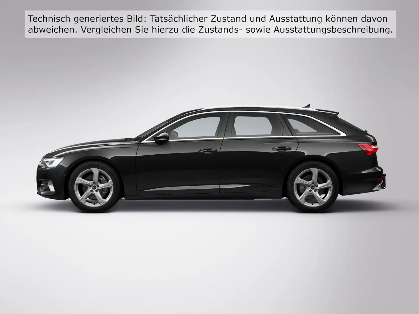 Audi A6 45 TFSI quattro advanced*AHK*LEDER*MATR Schwarz - 2