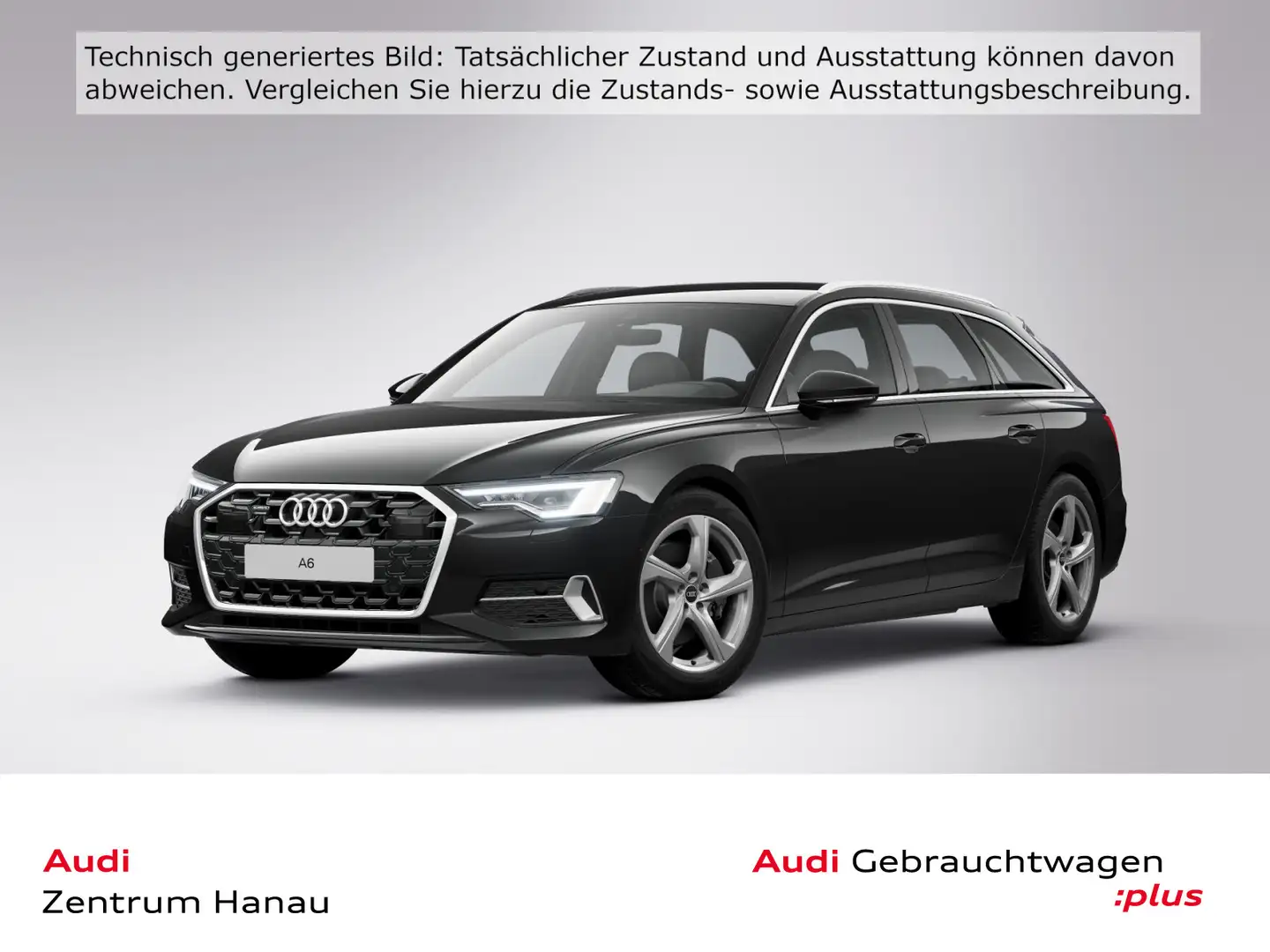 Audi A6 45 TFSI quattro advanced*AHK*LEDER*MATR Schwarz - 1