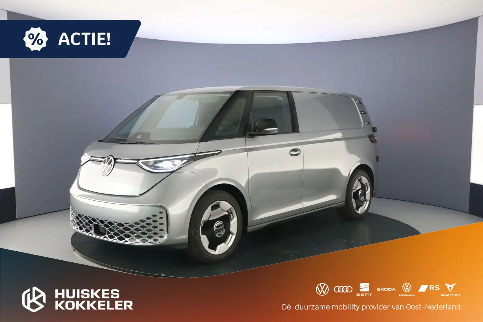 Volkswagen ID. Buzz Cargo Bulli Edition 286pk 79 kWh | Voor Mekaar Deal  AC Argintiu - 1