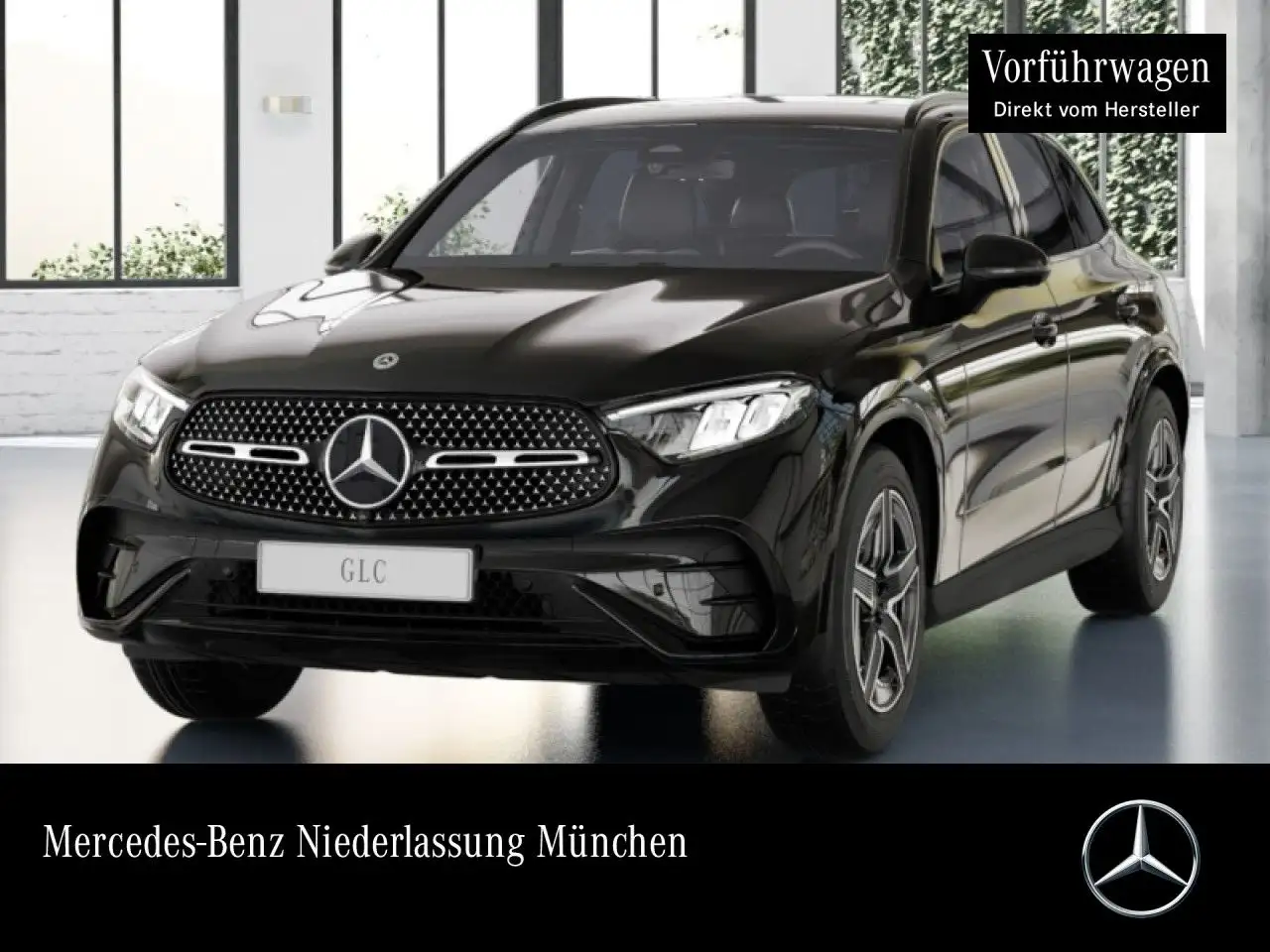 Mercedes-Benz GLC 200 4M AMG+NIGHT+360+AHK+LED+TOTW+KEYLESS+9G — photo 1 of 15