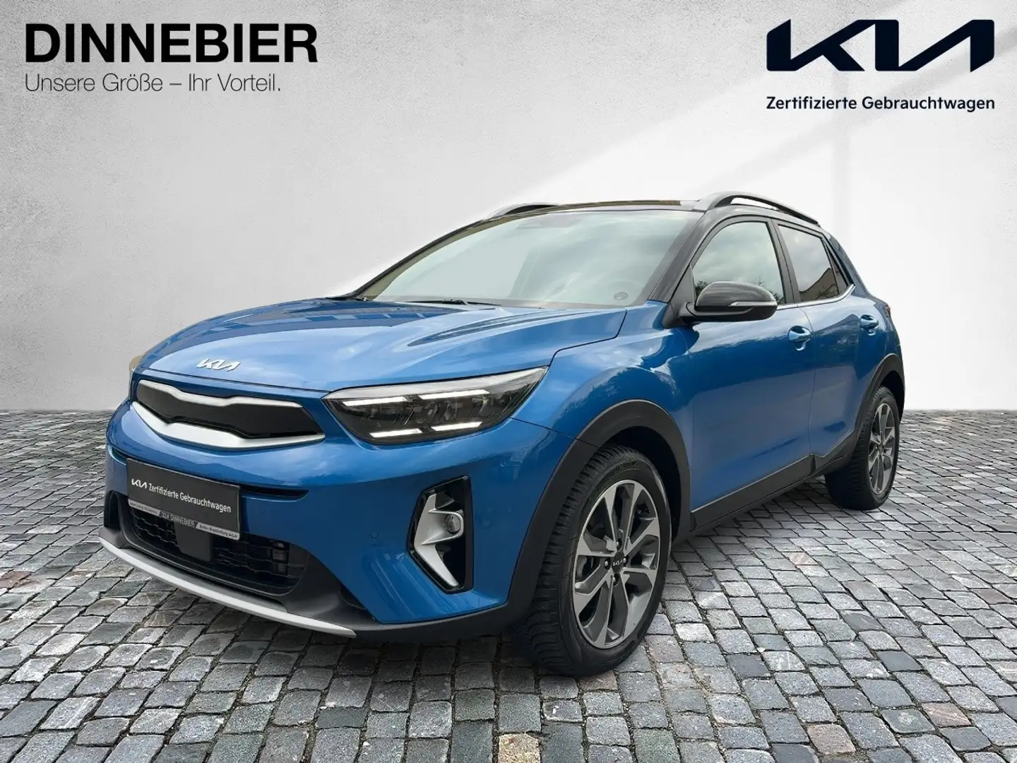 Kia Stonic Spirit Automatik+LED+Navi+Kamera+SHZ Blau - 2