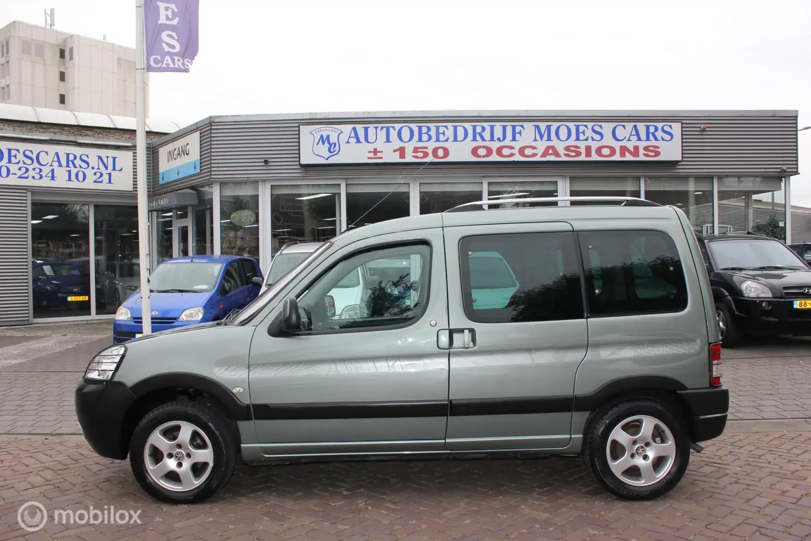 Peugeot Partner Tepee 1.6 Zenith AIRCO / LEER Verde - 2