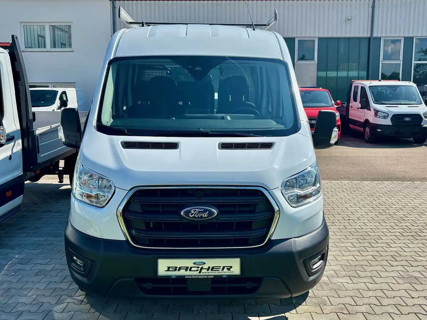 Ford Transit 350 TDCi L3H2 Trend Kombi-Umbau*Sortimo Weiß - 2