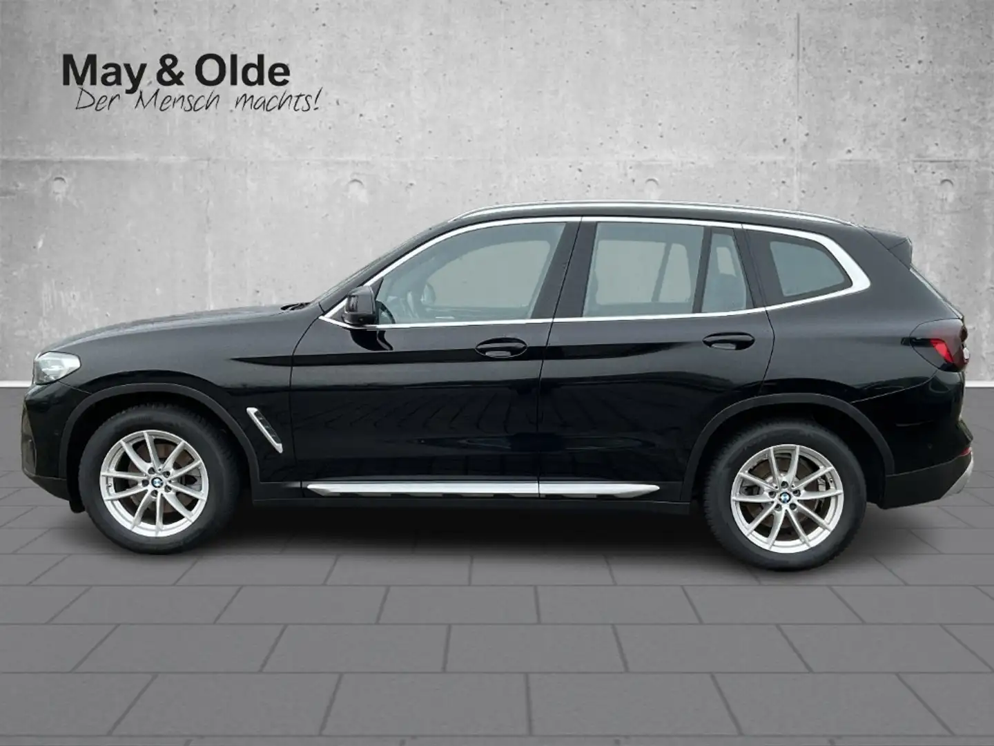 BMW X3 xDrive20d Aut AHK Navi 360 Kamera LED SHZ Klimaaut Noir - 2