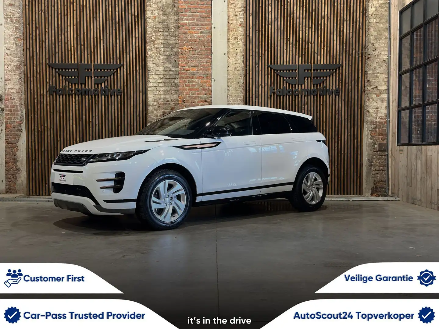 Land Rover Range Rover Evoque P160*MHEV*AUT*R-DYNAMIC*22.399 KM!* Weiß - 1